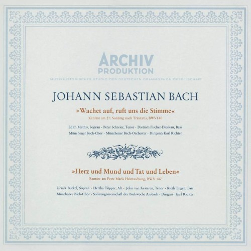 Munchener Bach-Chor & Orchester, Karl Richter – Bach, J.S.: Cantatas BWV 140 & 147 (1979/2017) [FLAC 24bit, 192 kHz]