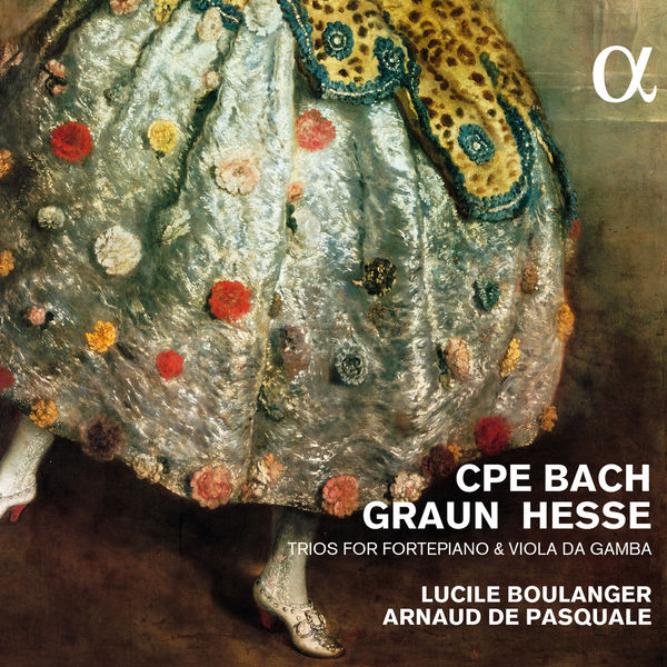 Lucile Boulanger, Arnaud de Pasquale – C.P.E. Bach, Graun & Hesse: Trios for Fortepiano & Viola da gamba (2015) [Official Digital Download 24bit/96kHz]