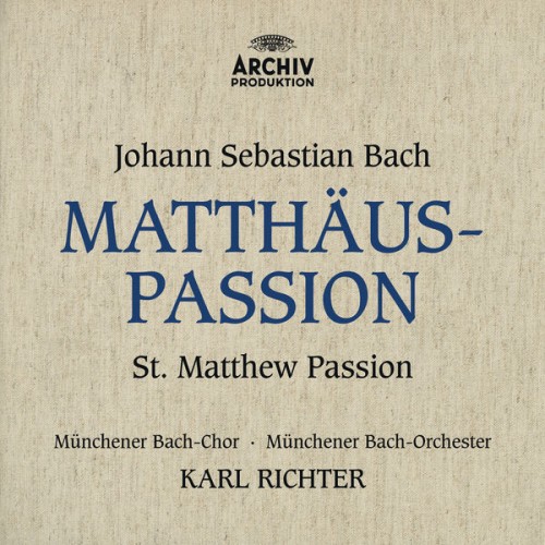 Münchener Bach-Orchester, Karl Richter – Bach, J.S.: St. Matthew Passion, BWV 244 (1959/2016) [FLAC 24bit, 192 kHz]