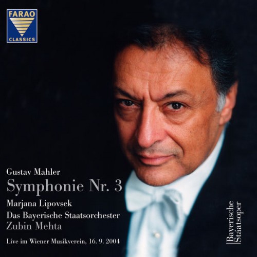 Marjana Lipovšek, Bayerisches Staatsorchester, Zubin Mehta – Mahler: Symphonie Nr. 3 (2021) [FLAC 24bit, 96 kHz]