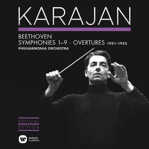 Philharmonia Orchestra, Herbert von Karajan – Beethoven: Symphonies Nos 1-9 & Overtures (2014) [Official Digital Download 24bit/96kHz]