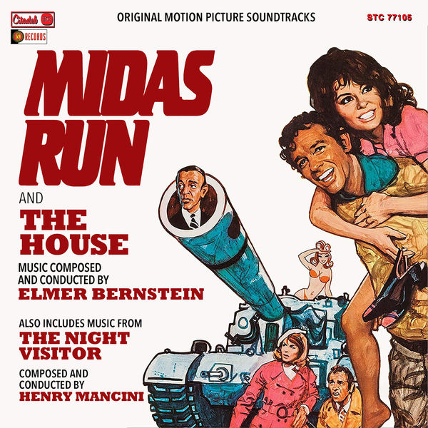Elmer Bernstein – Midas Run / The House / The Night Visitor (Original Motion Picture Soundtracks) (1995/2021) [Official Digital Download 24bit/44,1kHz]