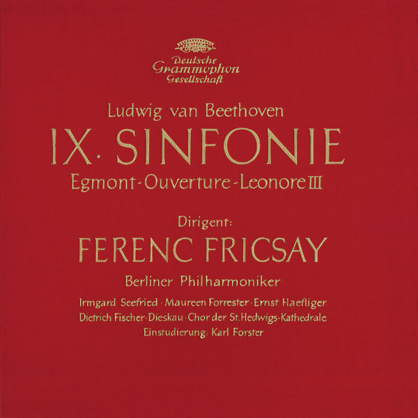 Berliner Philharmoniker, Ferenc Fricsay – Beethoven: Symphony No.9, Egmont, Leonore III (2015/2021) [Official Digital Download 24bit/96kHz]