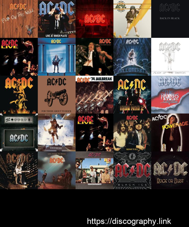 AC/DC 26 Hi-Res Albums