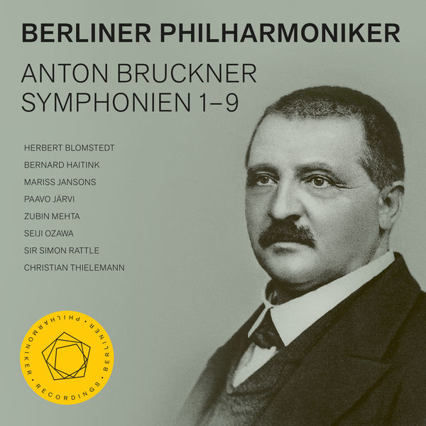 Berliner Philharmoniker & Sir Simon Rattle  – Bruckner: Symphonies Nos. 1–9 (2019) [Official Digital Download 24bit/48kHz]