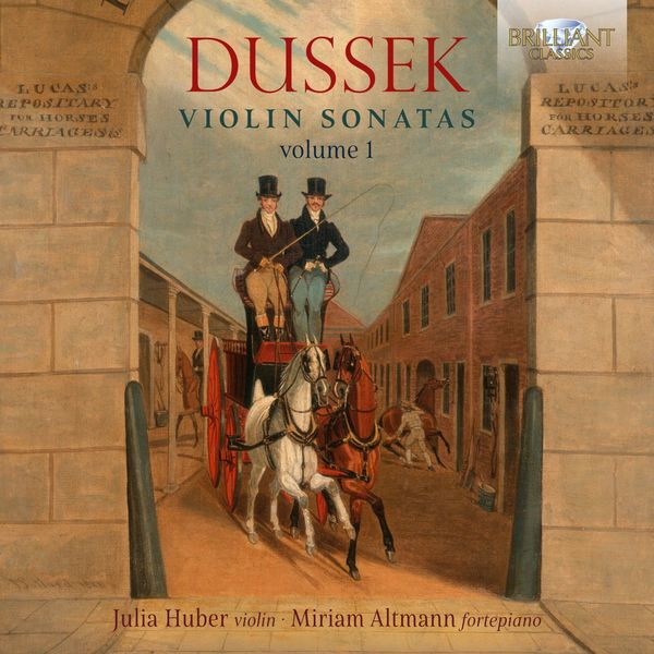 Julia Huber, Miriam Altmann - Dussek: Violin Sonatas, Vol. 1 (2022) [FLAC 24bit/44,1kHz]