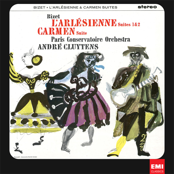 Paris Conservatoire Orchestra, André Cluytens – Bizet: L’Arlesienne Suite, Carmen Suite (1964/2012) [Official Digital Download 24bit/96kHz]