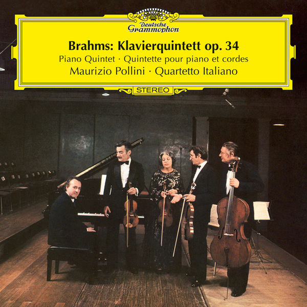 Maurizio Pollini, Quartetto Italiano – Brahms: Piano Quintet Op.34 (1980/2016) [Official Digital Download 24bit/96kHz]