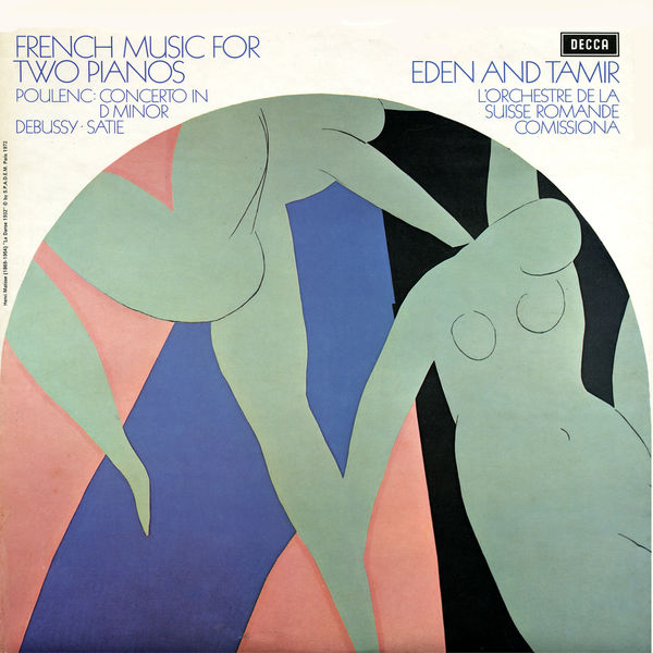 Bracha Eden – French Music for Two Pianos; Poulenc; Debussy; Satie (2021) [Official Digital Download 24bit/96kHz]