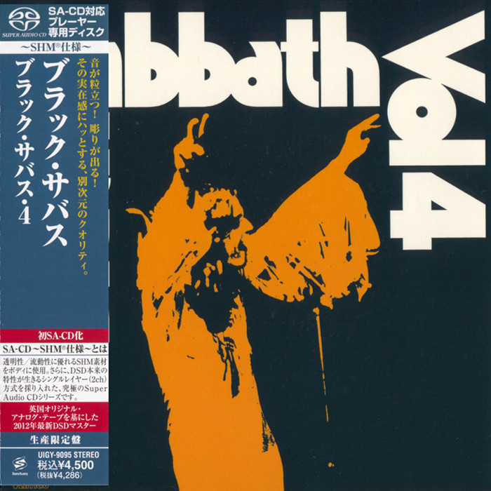 Black Sabbath – Vol. 4 (1972) [Japanese Limited SHM-SACD 2012] SACD ISO + Hi-Res FLAC