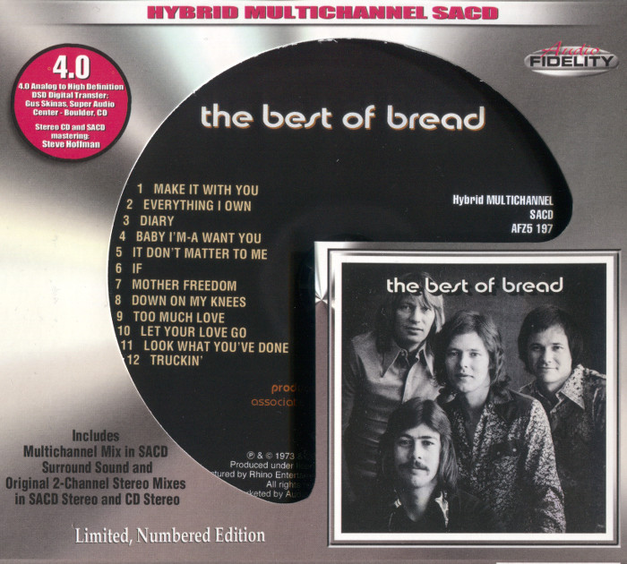 Bread – The Best Of Bread (1973) [Audio Fidelity 2015] MCH SACD ISO + Hi-Res FLAC
