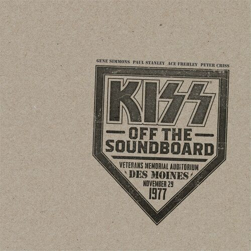 Kiss - KISS Off The Soundboard: Live In Des Moines (2022) MP3 320kbps Download