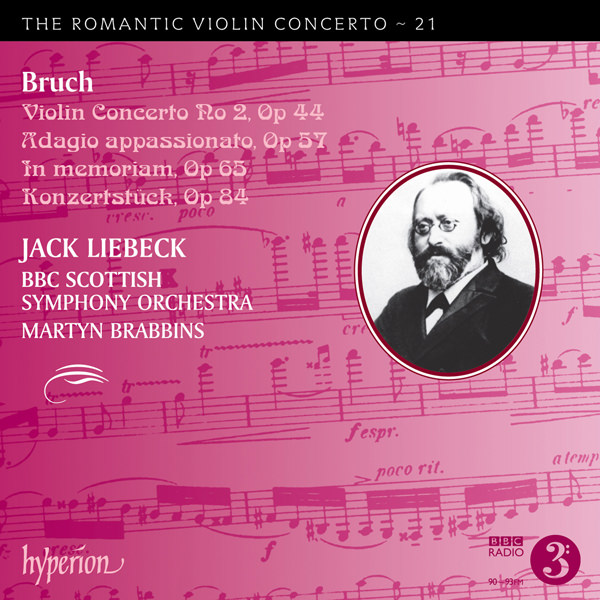 Jack Liebeck, BBC Scottish Symphony Orchestra, Martyn Brabbins – Bruch: Violin Concerto No. 2 & other works (2017) [Official Digital Download 24bit/96kHz]