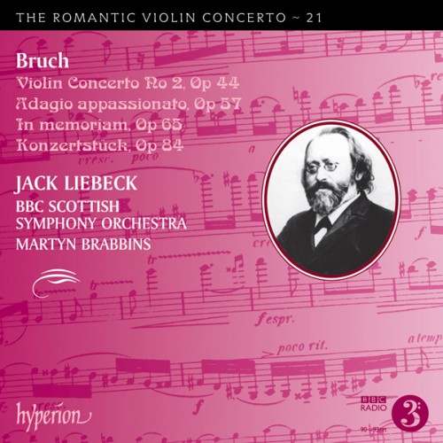 Jack Liebeck, BBC Scottish Symphony Orchestra, Martyn Brabbins – Bruch: Violin Concerto No. 2 & other works (2017) [FLAC 24 bit, 96 kHz]
