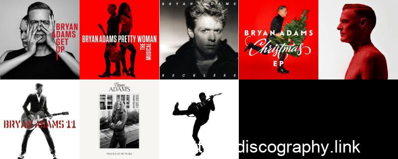 Bryan Adams 8 Hi-Res Albums