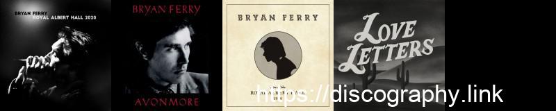 Bryan Ferry 4 Hi-Res Albums