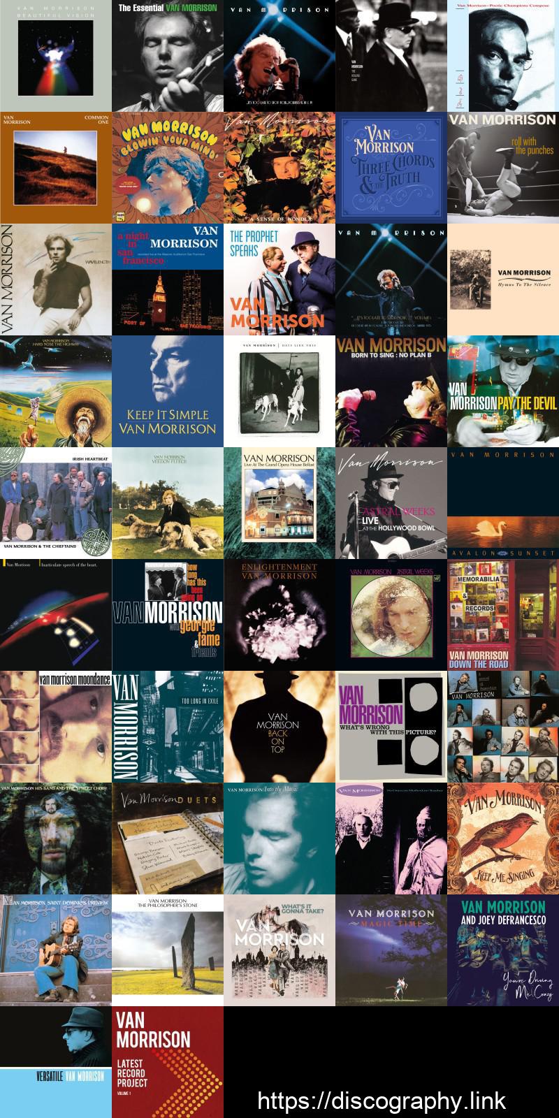 Van Morrison 47 Hi-Res Albums