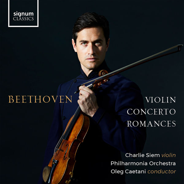 Charlie Siem, Philharmonia Orchestra & Oleg Caetani – Beethoven: Violin Concerto and Romances (2022) [Official Digital Download 24bit/192kHz]