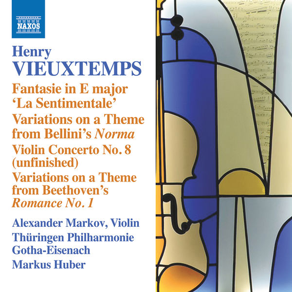 Alexander Markov, Thüringen Philharmonie Gotha-Eisenach, Markus Huber - Henry Vieuxtemps: Violin Works (2022) [FLAC 24bit/96kHz] Download