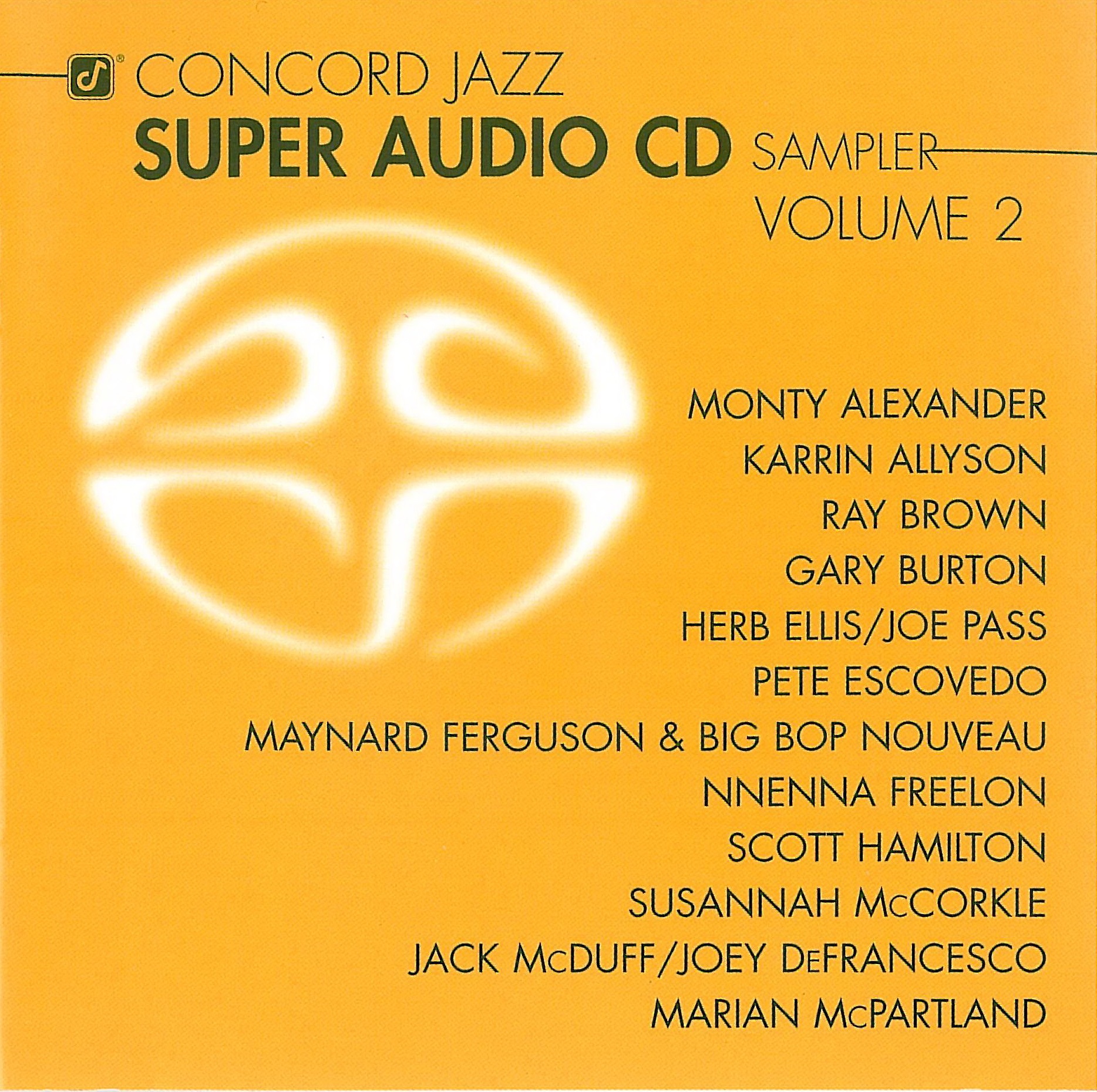 Various Artists – Concord Jazz: SACD Sampler, Vol.2 (2004) MCH SACD ISO