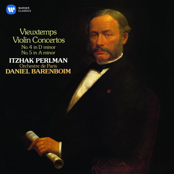 Itzhak Perlman, Orchestre de Paris, Daniel Barenboim – Vieuxtemps: Violin Concertos Nos. 4 & 5 (2015) [Official Digital Download 24bit/96kHz]