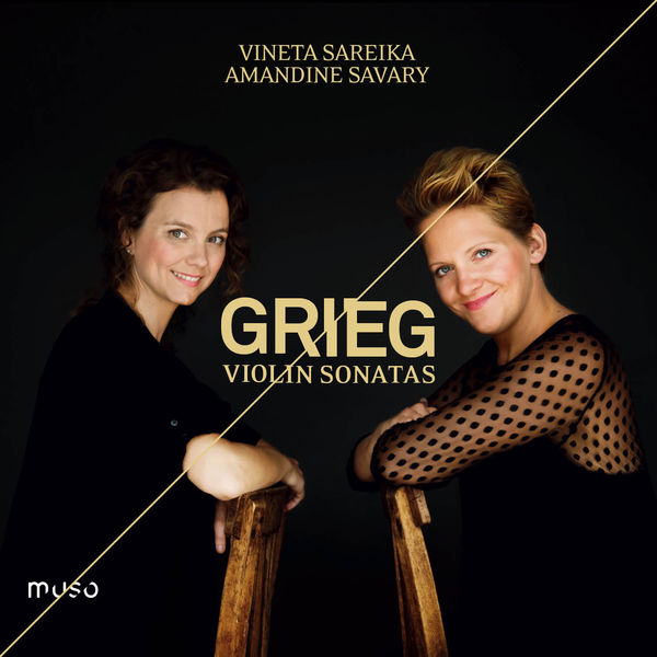 Vineta Sareika, Amandine Savary – Edvard Grieg: Violin Sonatas (2018) [Official Digital Download 24bit/96kHz]