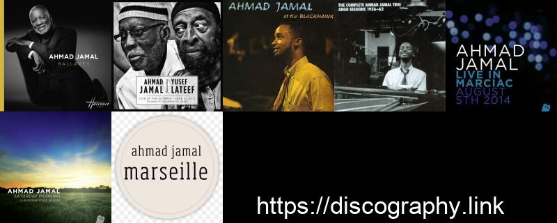 Ahmad Jamal 7 Hi-Res Albums