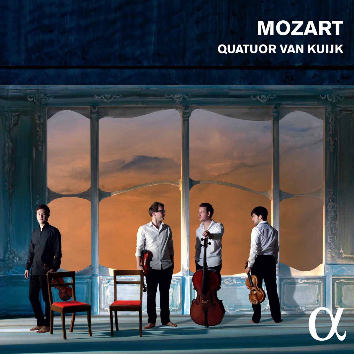 Quatuor Van Kuijk – Mozart: String Quartets Nos. 16 and 19 & Divertimento, K. 136 (2016) [Official Digital Download 24bit/96kHz]