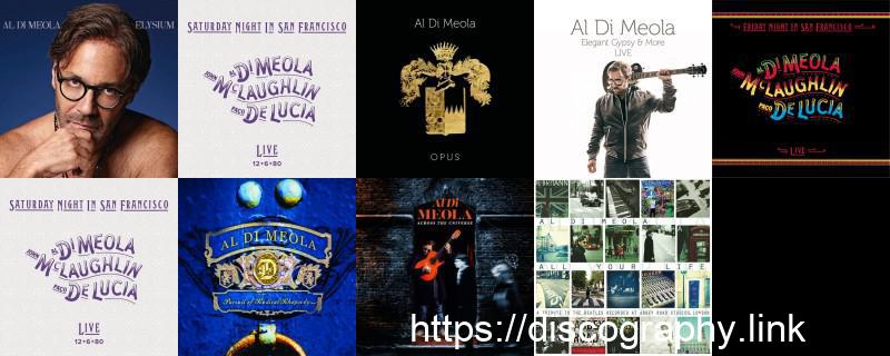 Al Di Meola 9 Hi-Res Albums