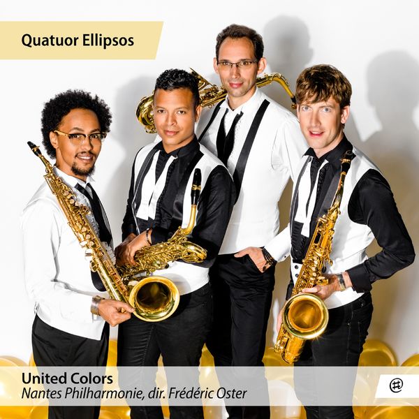 Quatuor Ellipsos, Nantes Philharmonie, Frédéric Oster – United Colors (2018) [Official Digital Download 24bit/48kHz]