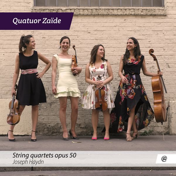 Quatuor Zaïde –  Joseph Haydn: String Quartets, Op. 50 (2017) [Official Digital Download 24bit/96kHz]