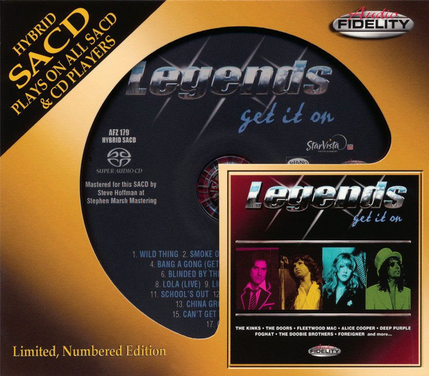 Various Artists – Legends: Get It On (2014) [Audio Fidelity] SACD ISO + Hi-Res FLAC