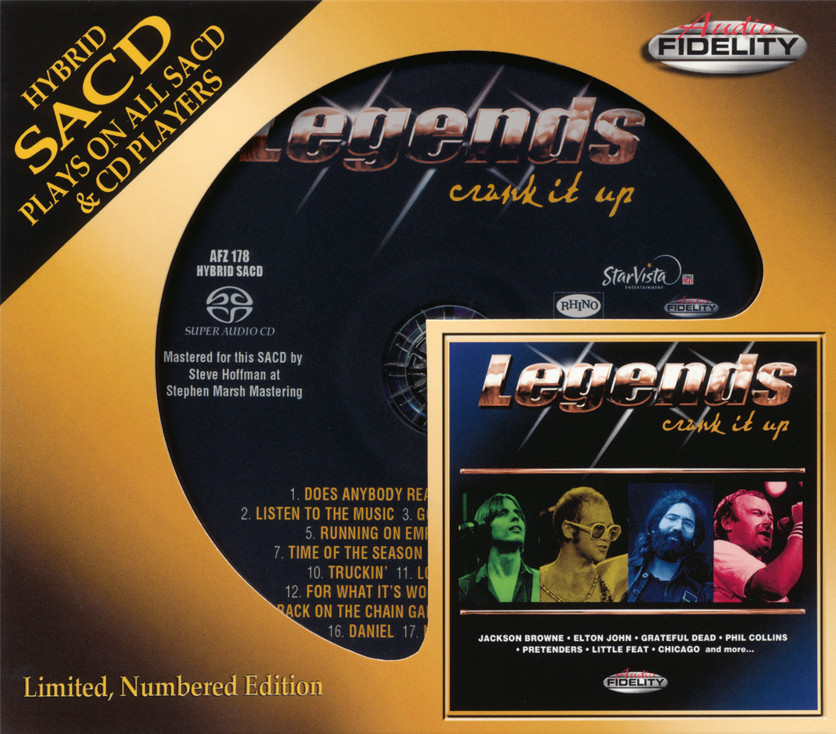 Various Artists – Legends: Crank It Up (2014) [Audio Fidelity] SACD ISO + Hi-Res FLAC