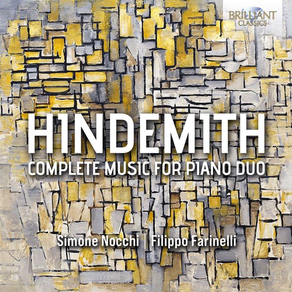 Filippo Farinelli – Hindemith: Complete Music for Piano Duo (2022) [Official Digital Download 24bit/48kHz]