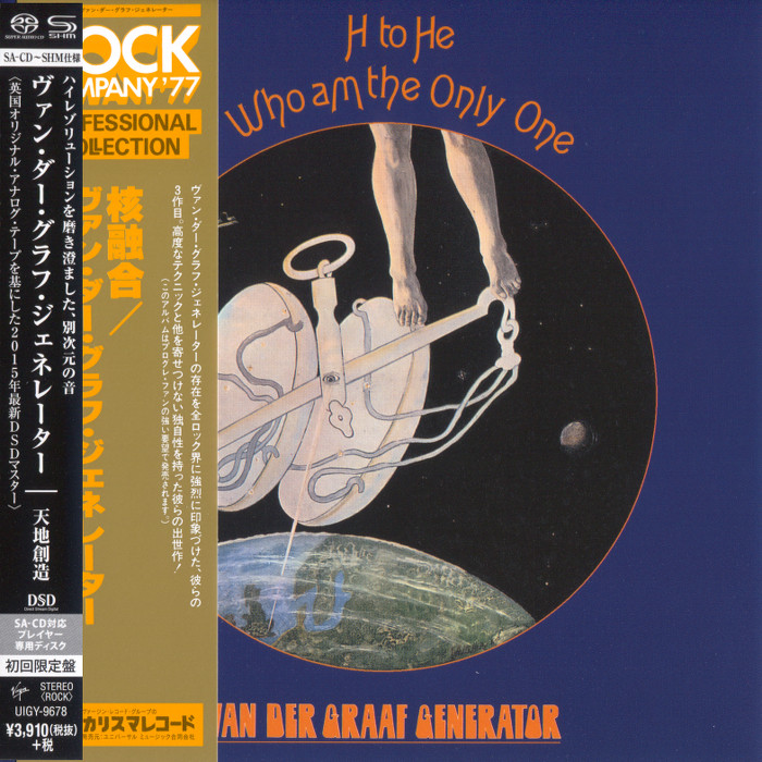 Van Der Graaf Generator – H To He, Who Am The Only One (1970) [Japanese Limited SHM-SACD 2015] SACD ISO + Hi-Res FLAC
