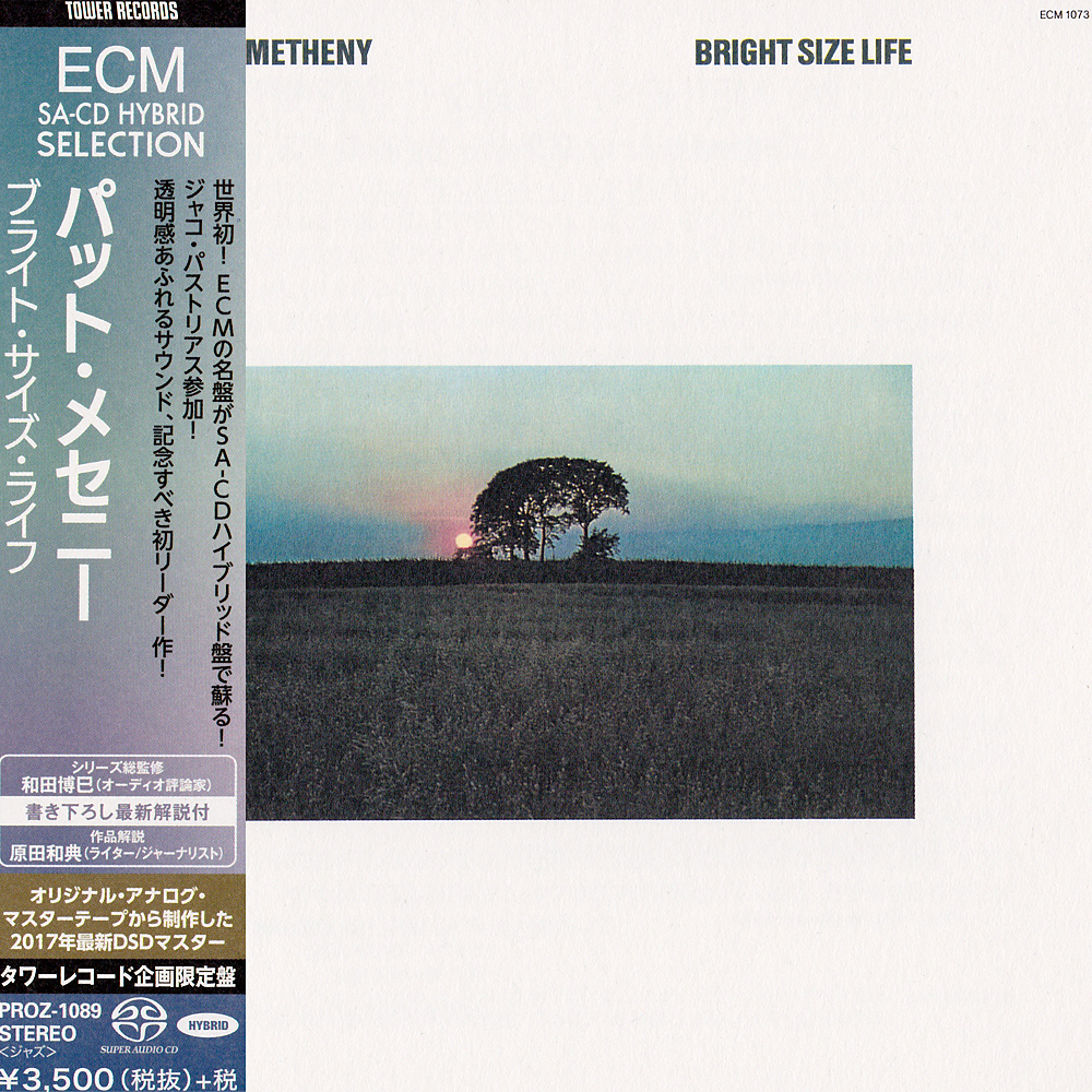 Pat Metheny – Bright Size Life (1976) [Japan 2017] SACD ISO + DSF DSD64 + Hi-Res FLAC