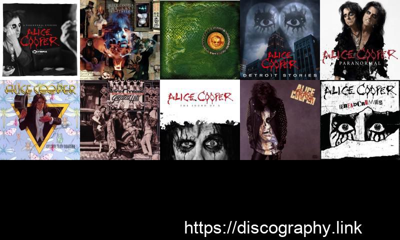 Alice Cooper 11 Hi-Res Albums Download