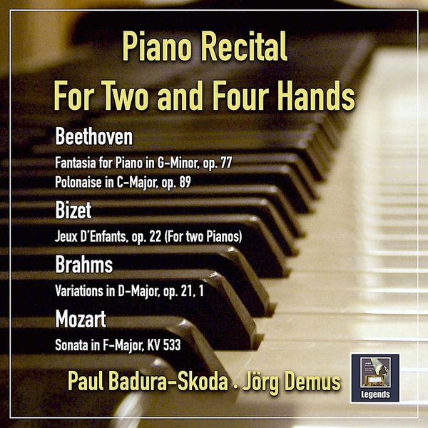 Paul Badura-Skoda – Piano Recital for Two and Four Hands (2021) [Official Digital Download 24bit/48kHz]