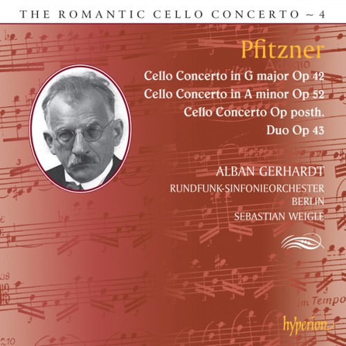 Alban Gerhardt, Sebastian Weigle, Rundfunk-Sinfonieorchester Berlin – Pfitzner: Cello Concertos (2014) [FLAC 24 bit, 96 kHz]
