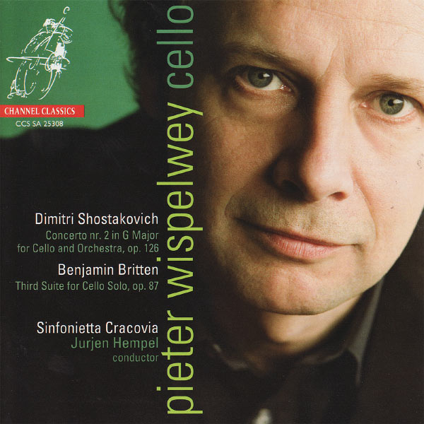 Pieter Wispelwey, Sinfonietta Cracovia – Shostakovich Cello Concerto No. 2 / Britten Cello Suite No. 3 (2009) [Official Digital Download 24bit/192kHz]