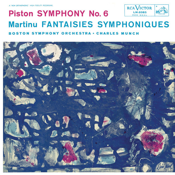 Boston Symphony Orchestra, Charles Munch – Piston: Symphony No. 6 / Martinu: Fantasies Symphoniques (1957/2016) [Official Digital Download 24bit/192kHz]