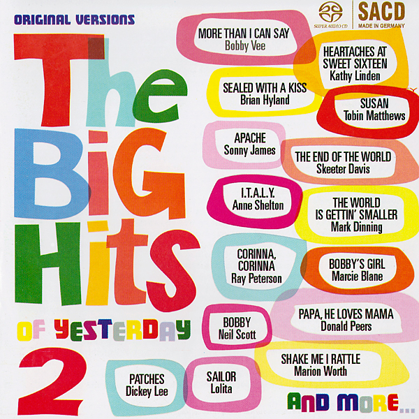 Various Artists – The Big Hits Of Yesterday, Volume 2 (2015) SACD ISO + Hi-Res FLAC