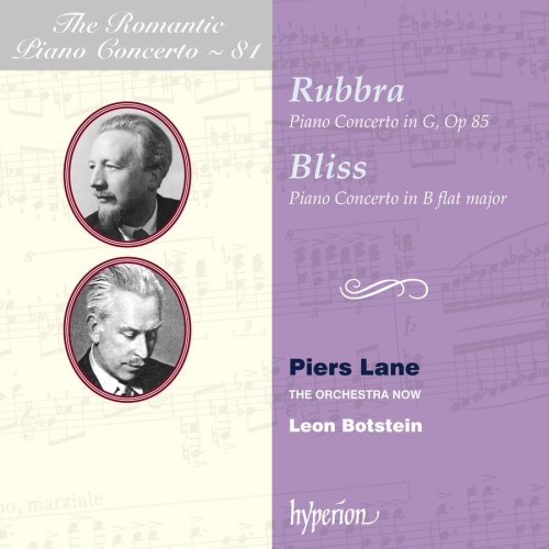 Piers Lane, The Orchestra Now, Leon Botstein – Rubbra & Bliss: Piano Concertos (2020) [FLAC 24 bit, 88,2 kHz]