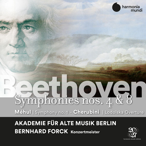 Akademie für Alte Musik Berlin, Bernhard Forck - Beethoven: Symphonies Nos. 4 & 8 - Méhul: Symphony No. 1 - Cherubini: Lodoïska Overture (2022) [FLAC 24bit/96kHz] Download
