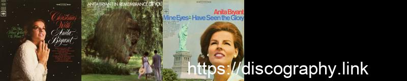 Anita Bryant 3 Hi-Res Albums Download
