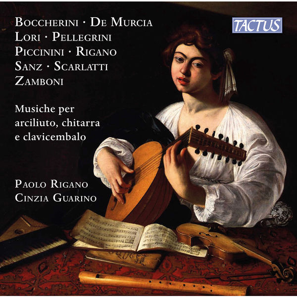 Paolo Rigano - Boccherini, de Murcia, & Others: Music for Archlute, Baroque Guitar, Organ & Harpsichord (2022) [FLAC 24bit/96kHz] Download