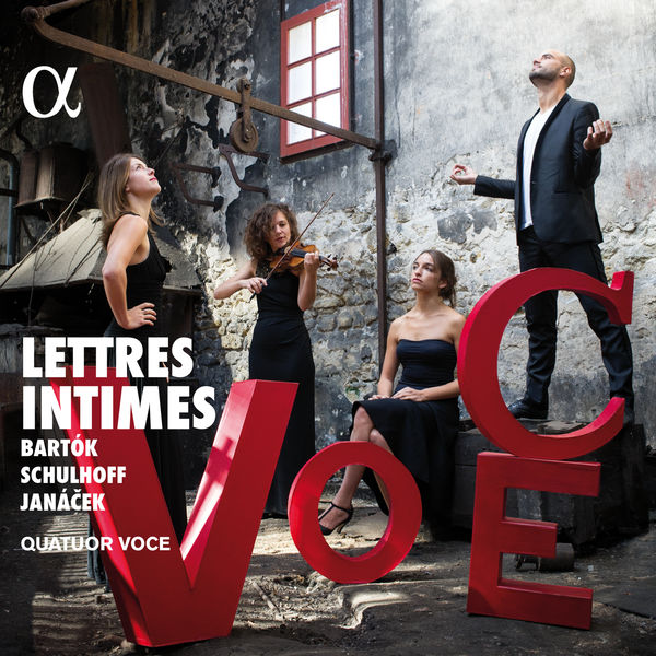 Quatuor Voce – Bartók, Schulhoff & Janáček: Lettres intimes (2017) [Official Digital Download 24bit/96kHz]