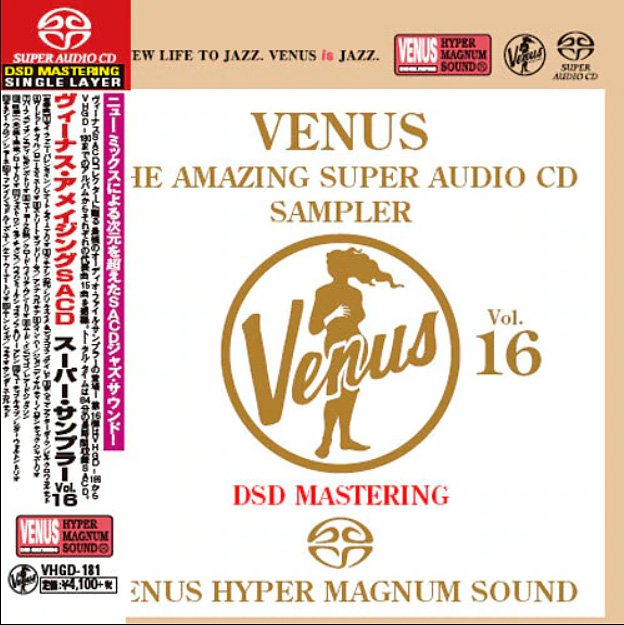 Various Artists – Venus: The Amazing Super Audio CD Sampler Vol.16 (2016) [Japan] SACD ISO + DSF DSD64 + Hi-Res FLAC