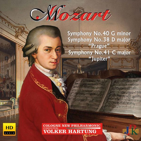 Cologne New Philharmonic Orchestra & Volker Hartung – Mozart: Symphonies Nos. 38, 40 & 41 (2020) [Official Digital Download 24bit/48kHz]