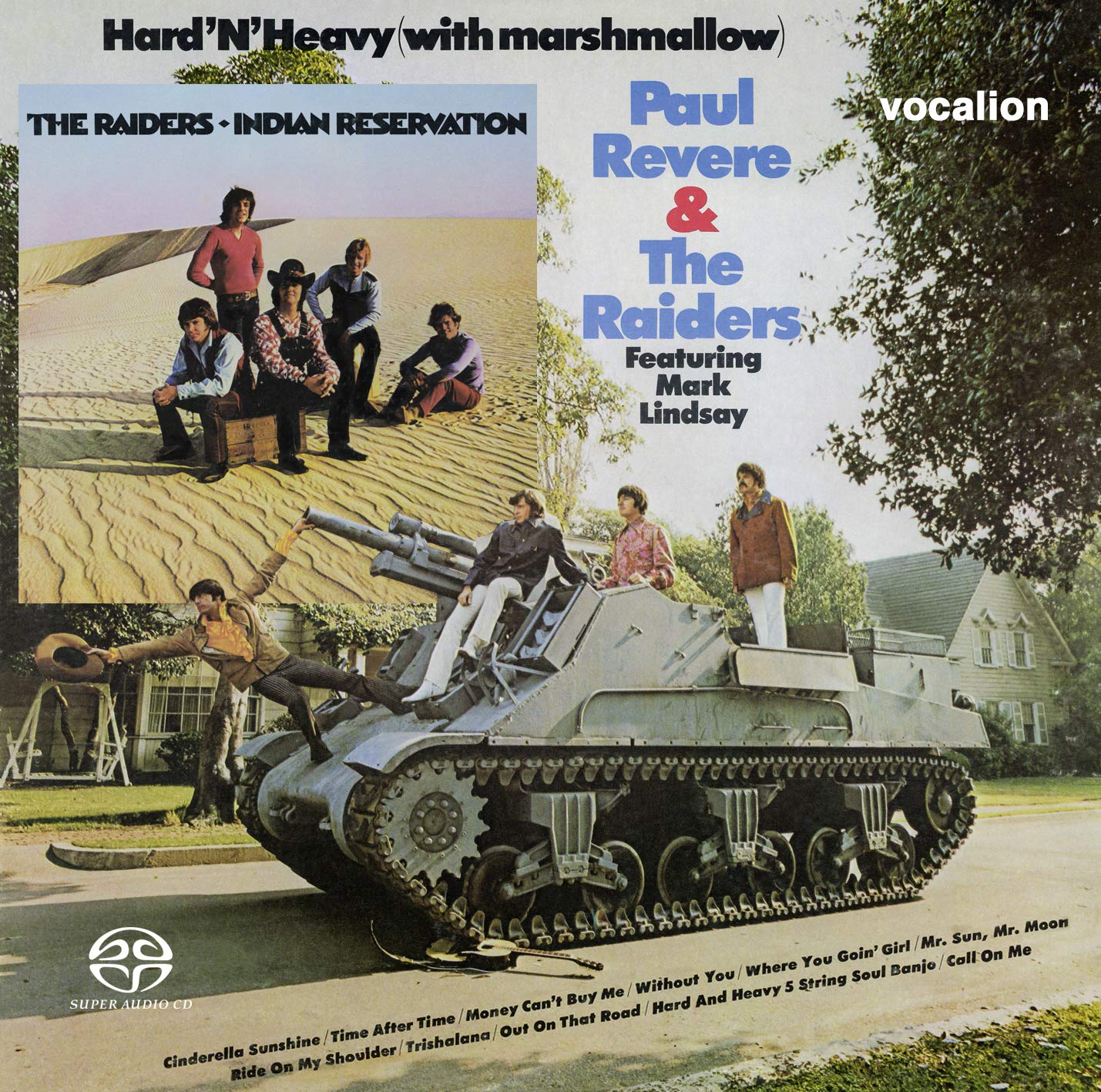 Paul Revere and The Raiders – Hard ‘N’ Heavy & Indian Reservation (1969 & 1971) [Reissue 2019] MCH SACD ISO + Hi-Res FLAC